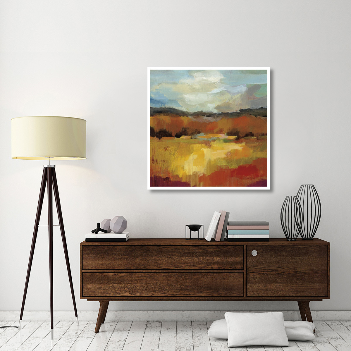 October Moment II -Paper Art-42&quotx42"