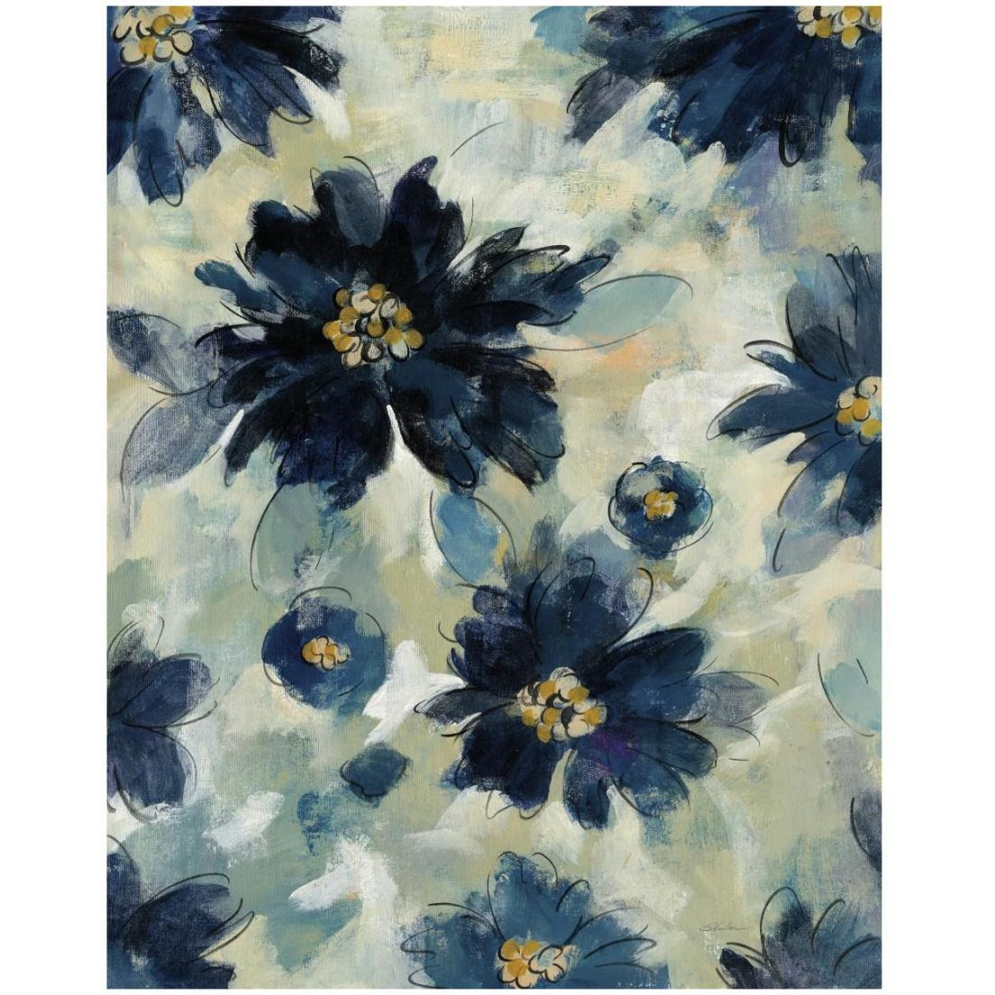 Inky Floral II -Paper Art-18&quotx22"
