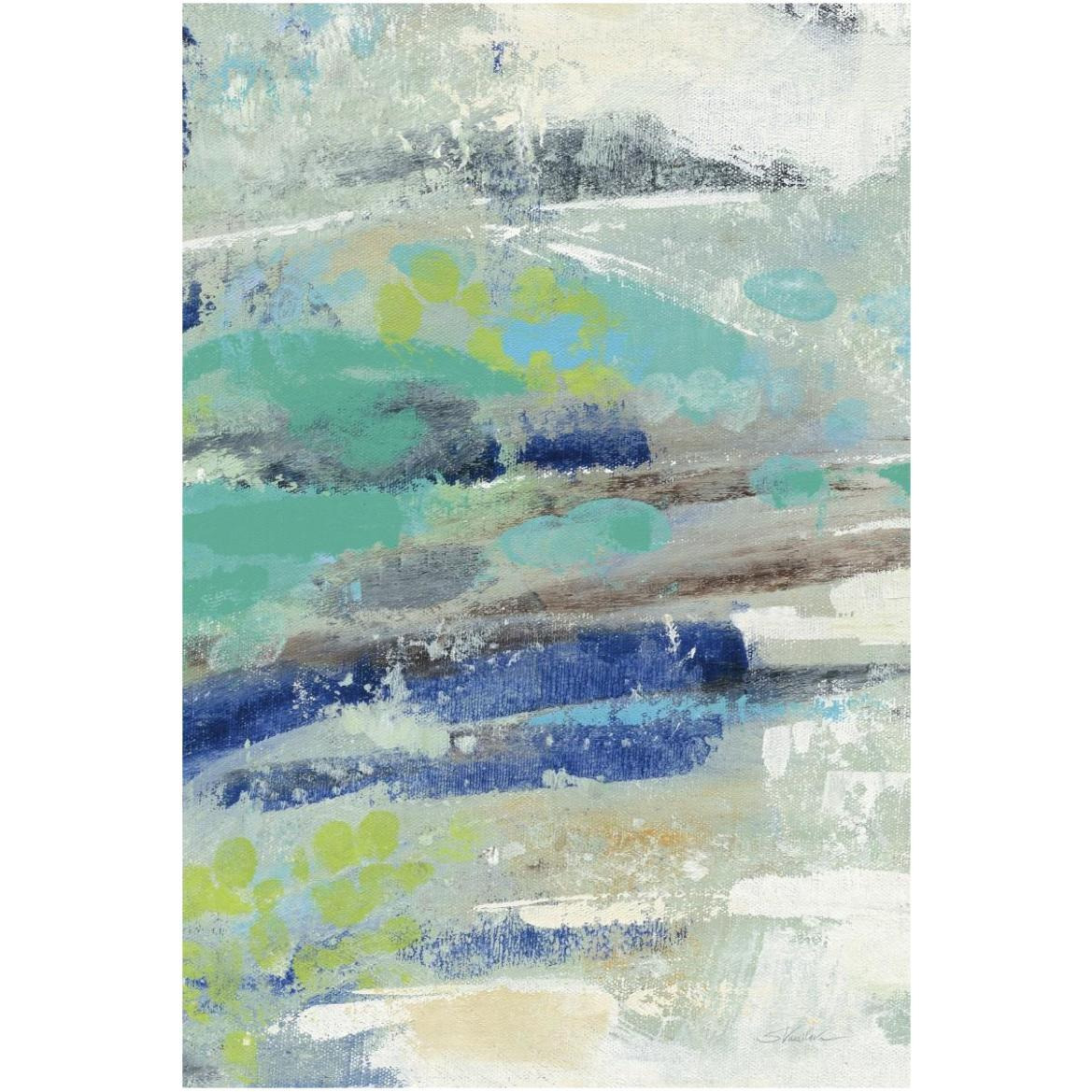 River Whirlpool v2 III -Paper Art-42&quotx62"