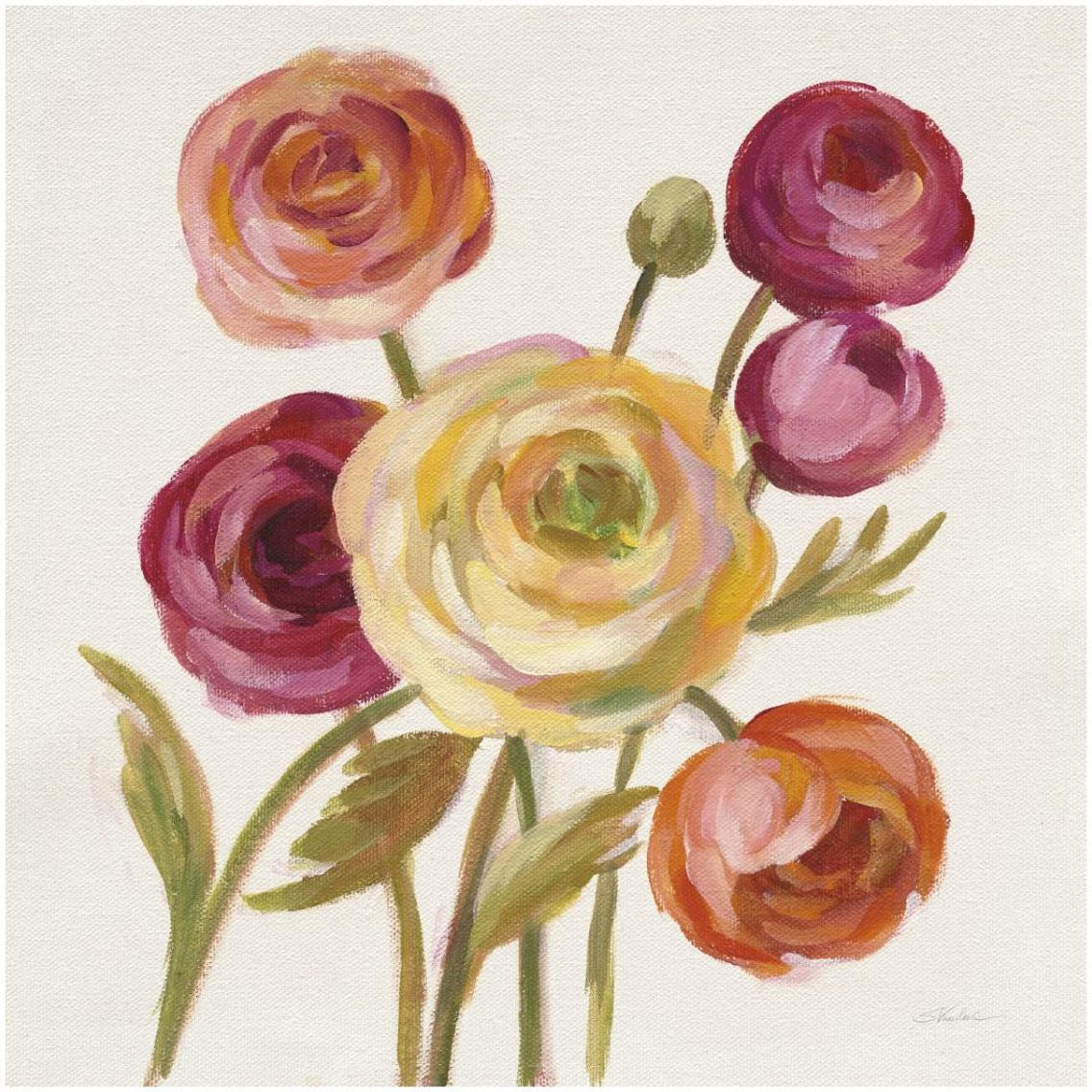 English Garden II -Paper Art-32&quotx32"