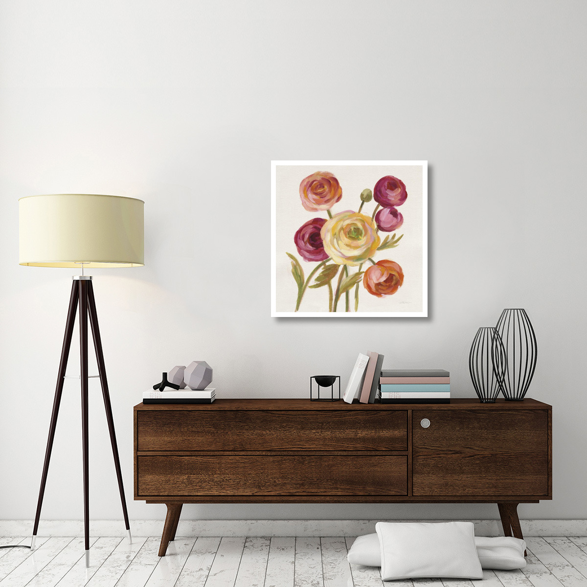 English Garden II -Paper Art-32&quotx32"