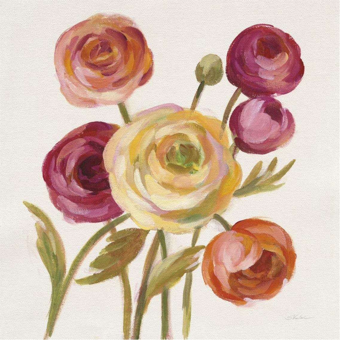 English Garden II -Paper Art-38&quotx38"
