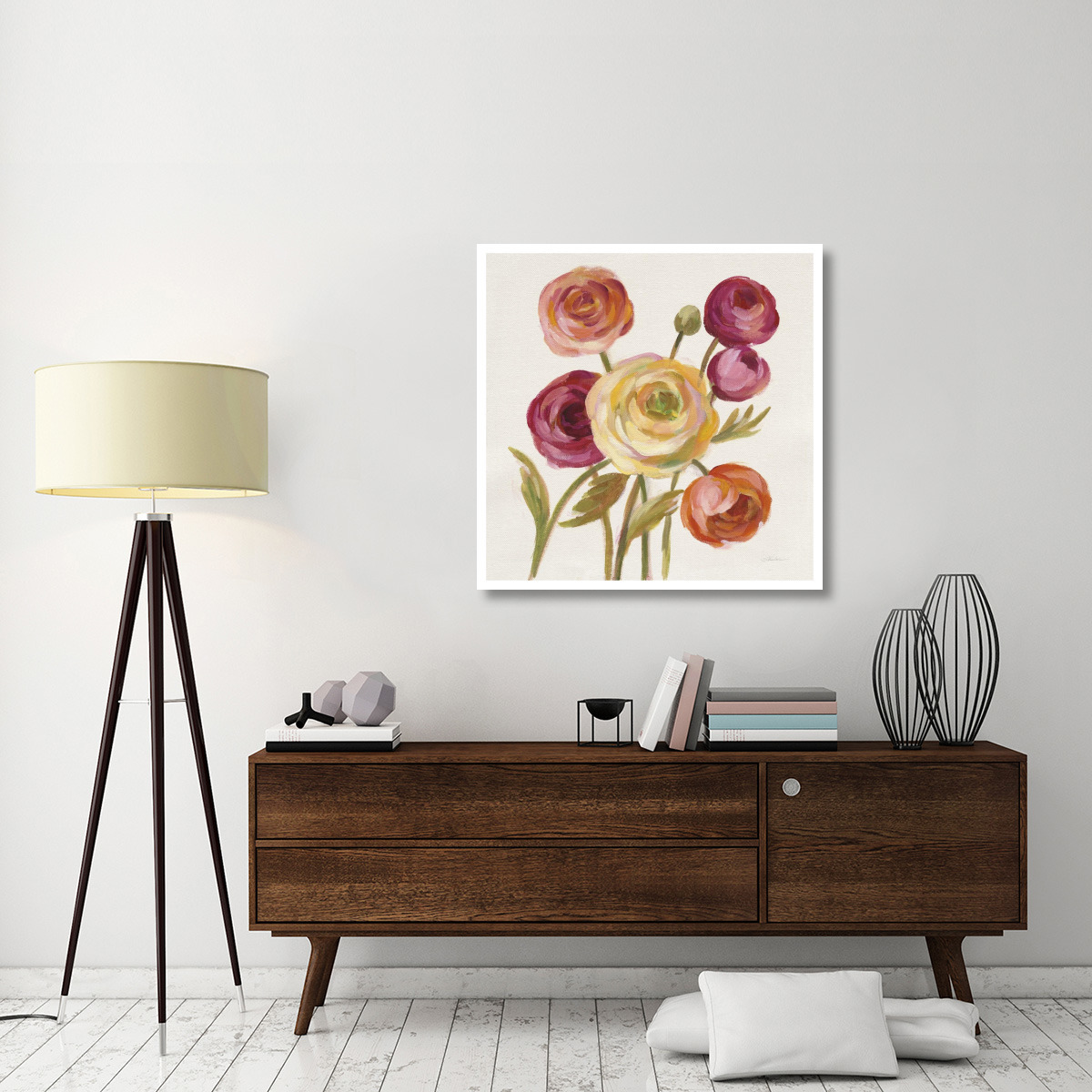 English Garden II -Paper Art-38&quotx38"