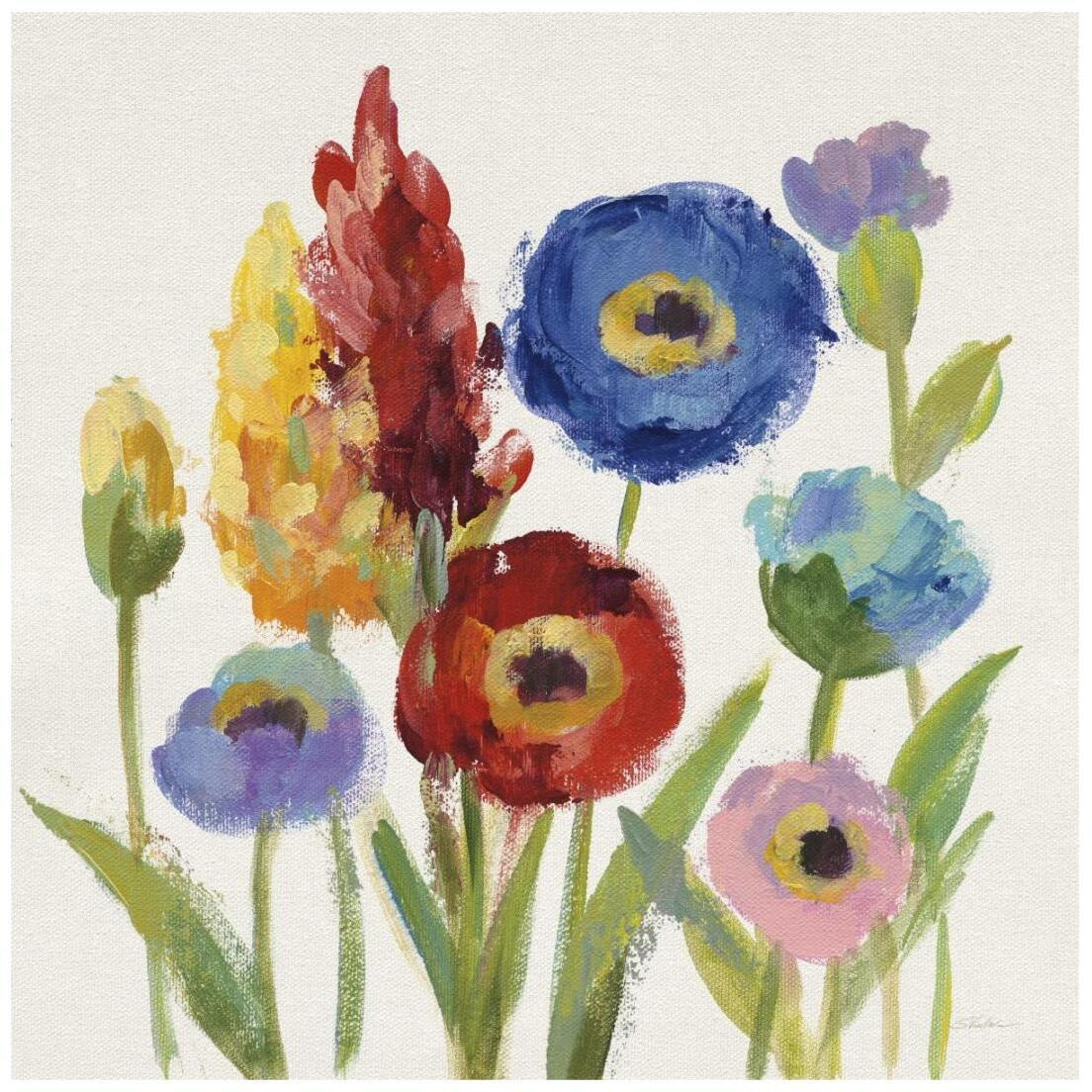 Wild Garden I -Paper Art-20&quotx20"
