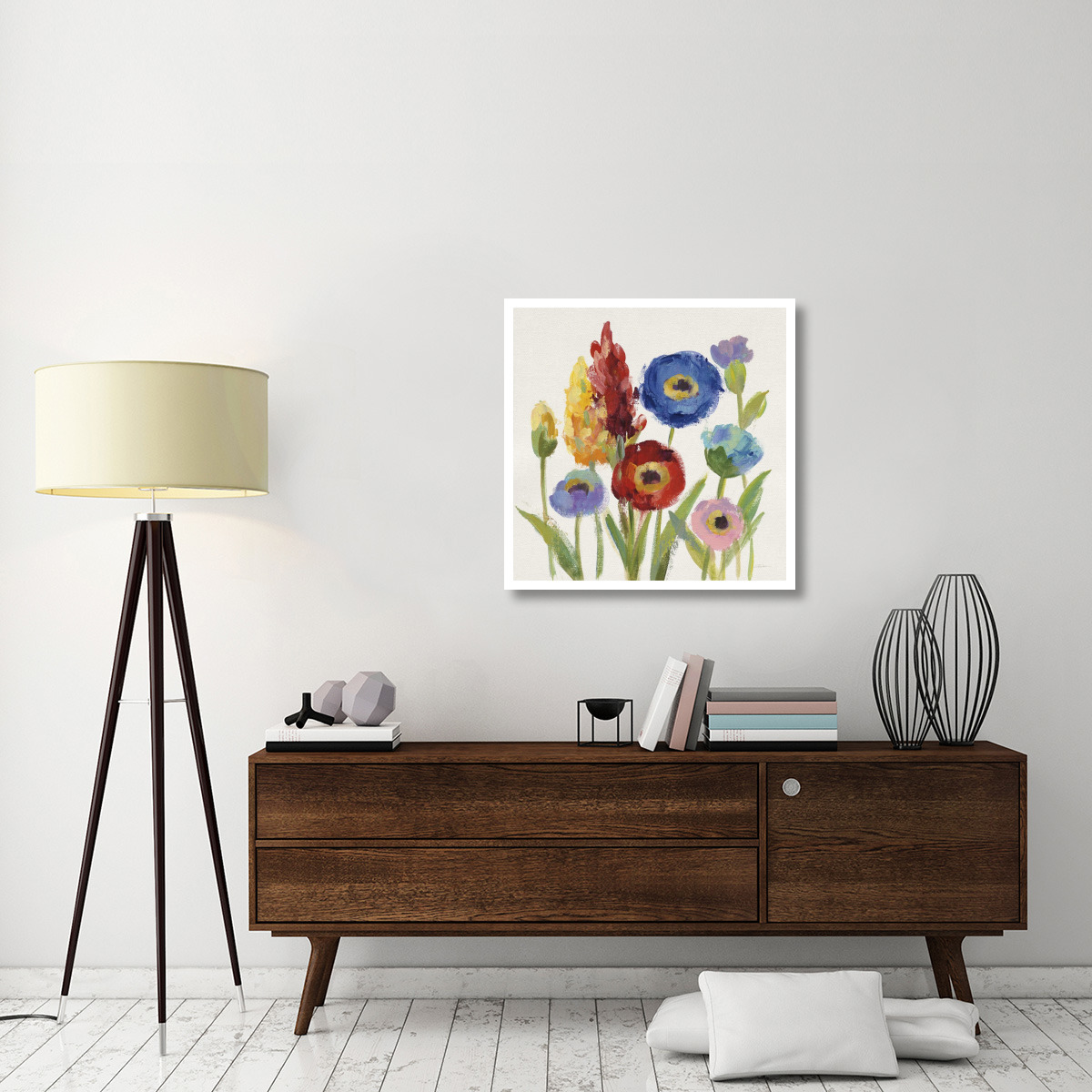 Wild Garden I -Paper Art-32&quotx32"