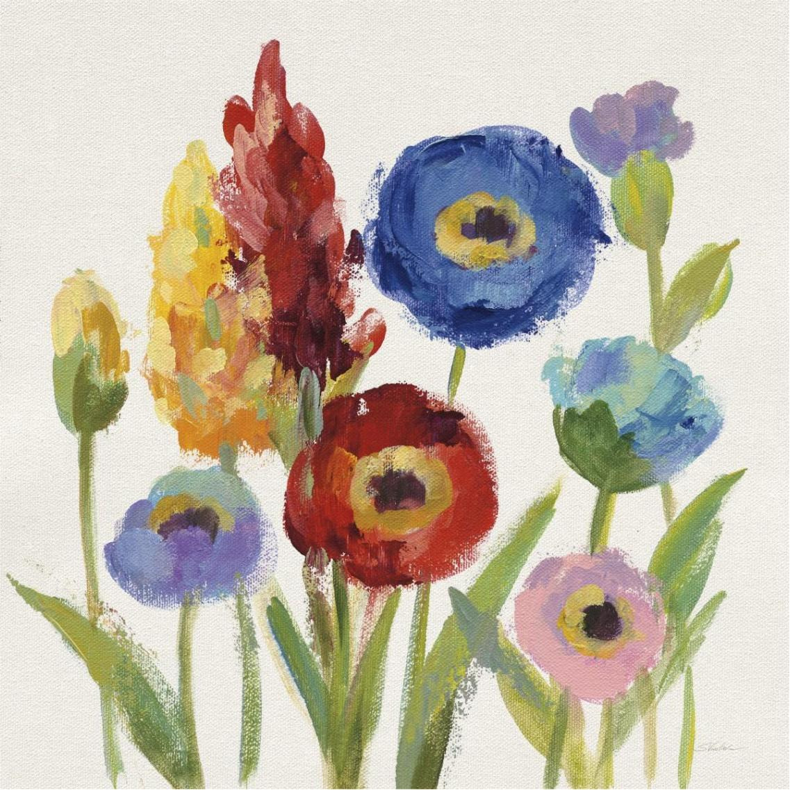 Wild Garden I -Paper Art-38&quotx38"