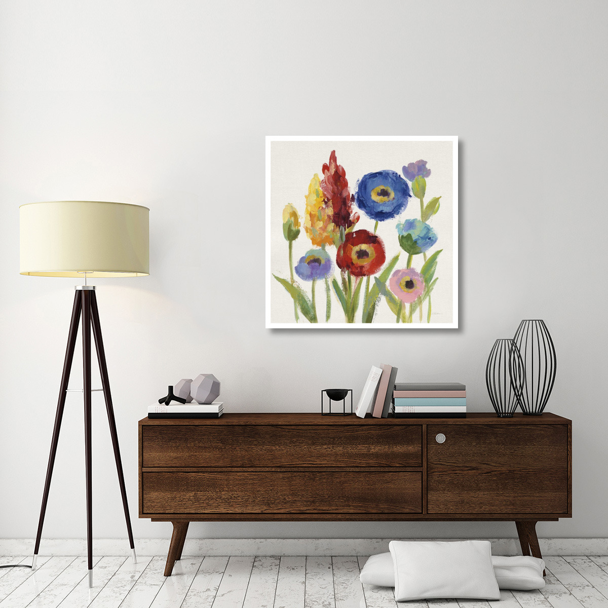 Wild Garden I -Paper Art-38&quotx38"