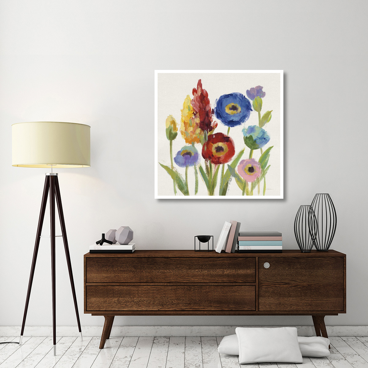 Wild Garden I -Paper Art-42&quotx42"