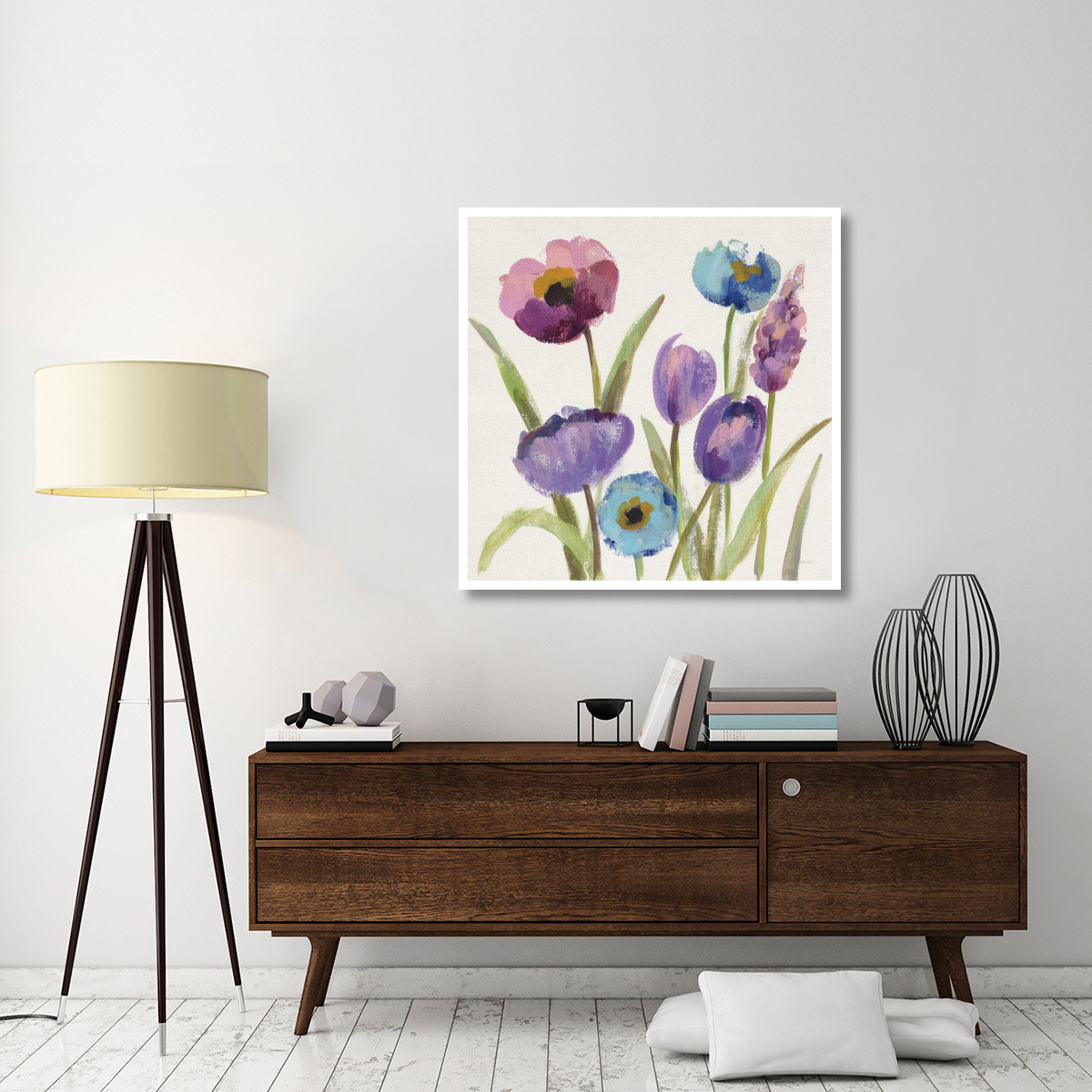 Wild Garden II -Paper Art-42&quotx42"