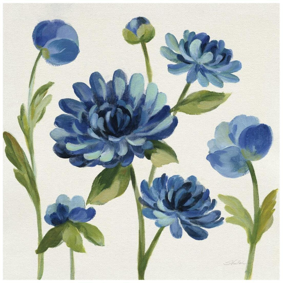 Seaside Garden II -Paper Art-20&quotx20"