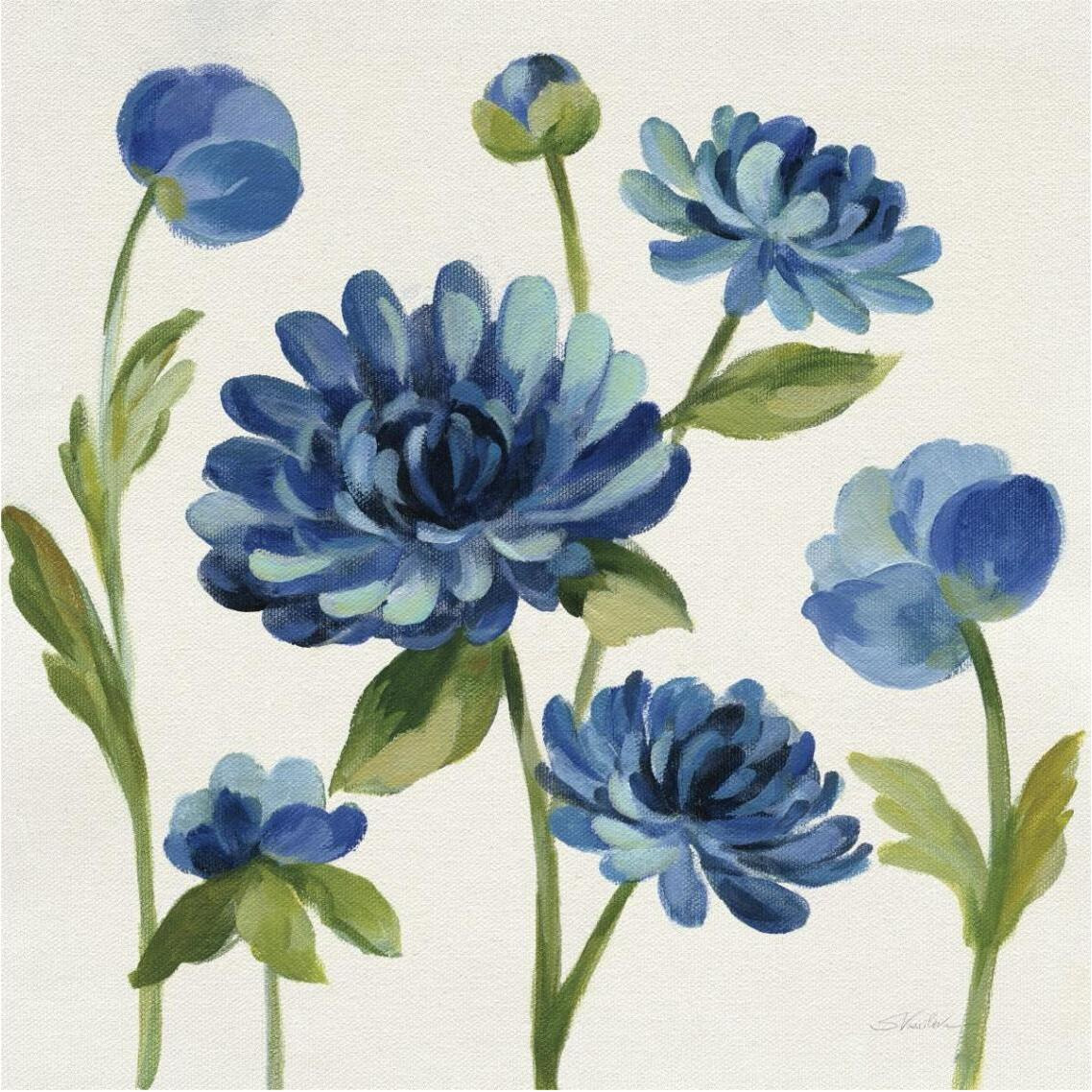 Seaside Garden II -Paper Art-38&quotx38"