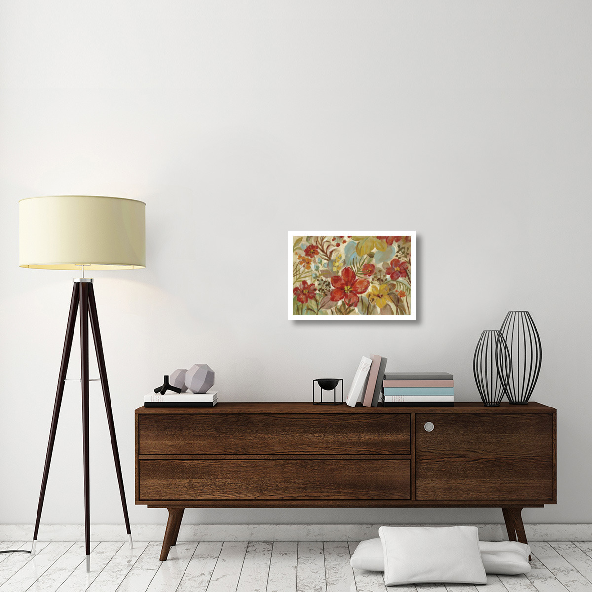 Tropical Flowers -Paper Art-26&quotx18"