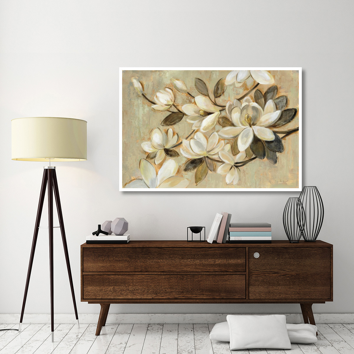 Magnolia Simplicity -Paper Art-62&quotx42"
