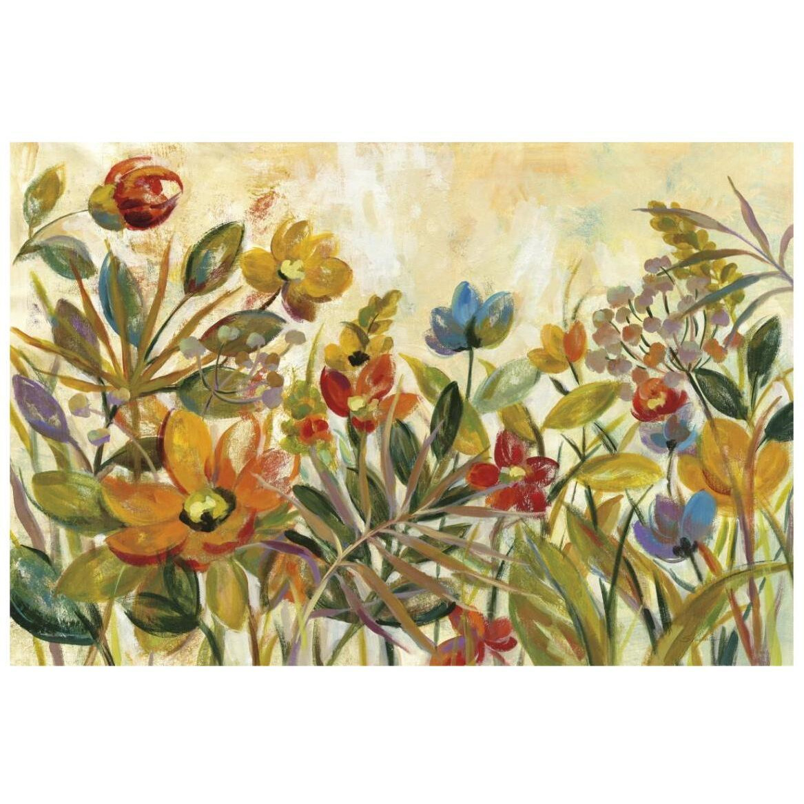 Rain Forest Floral -Paper Art-20&quotx14"