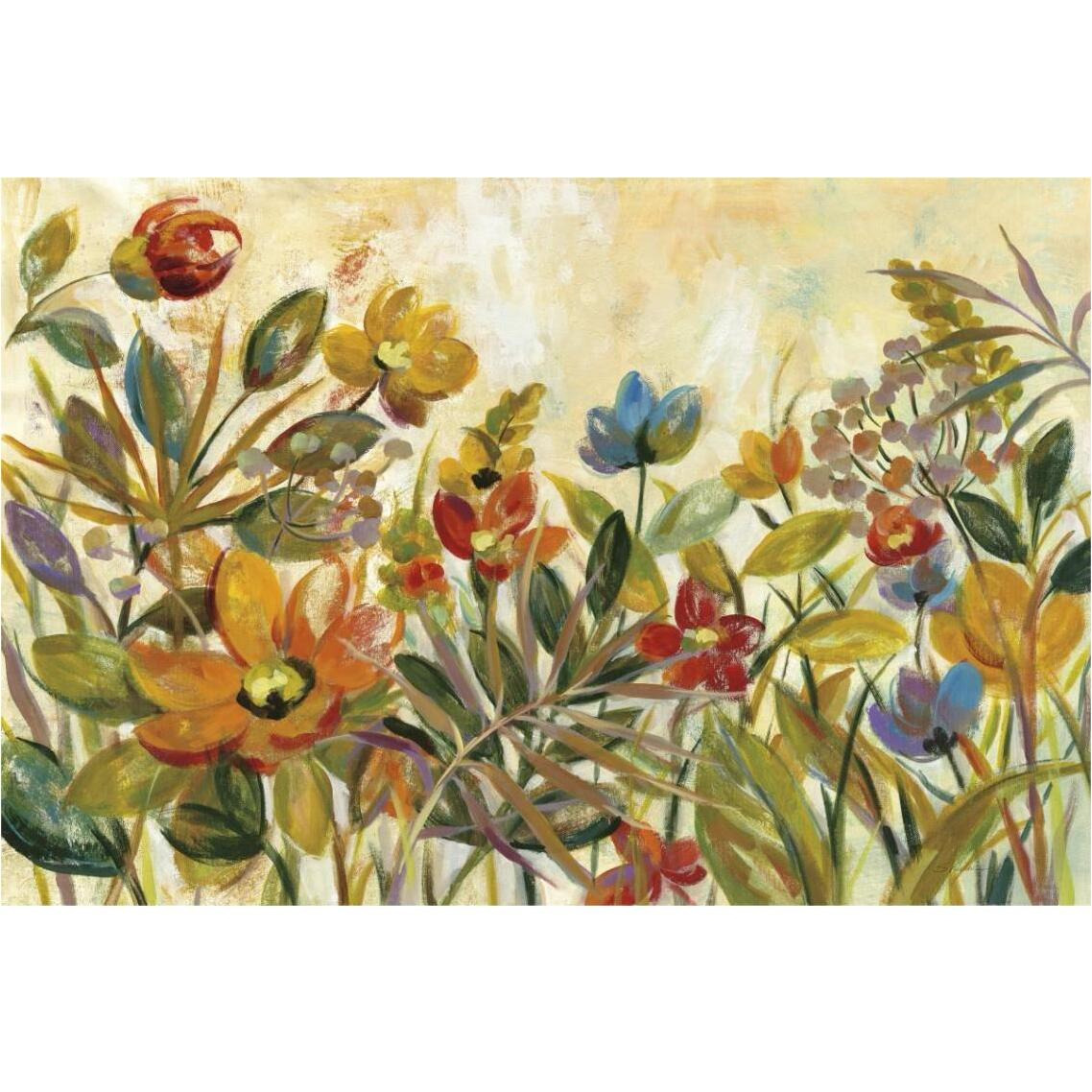 Rain Forest Floral -Paper Art-38&quotx26"