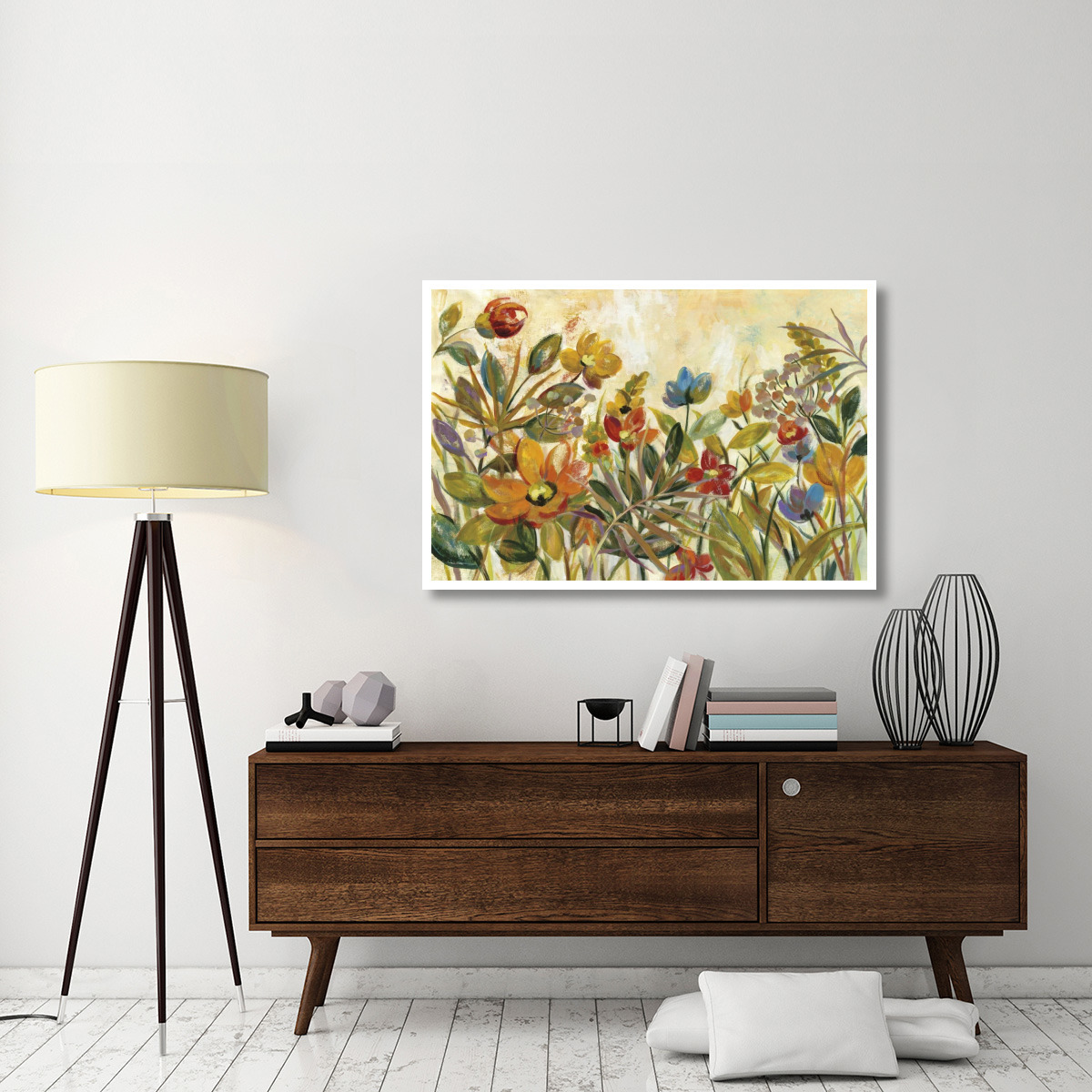 Rain Forest Floral -Paper Art-50&quotx34"