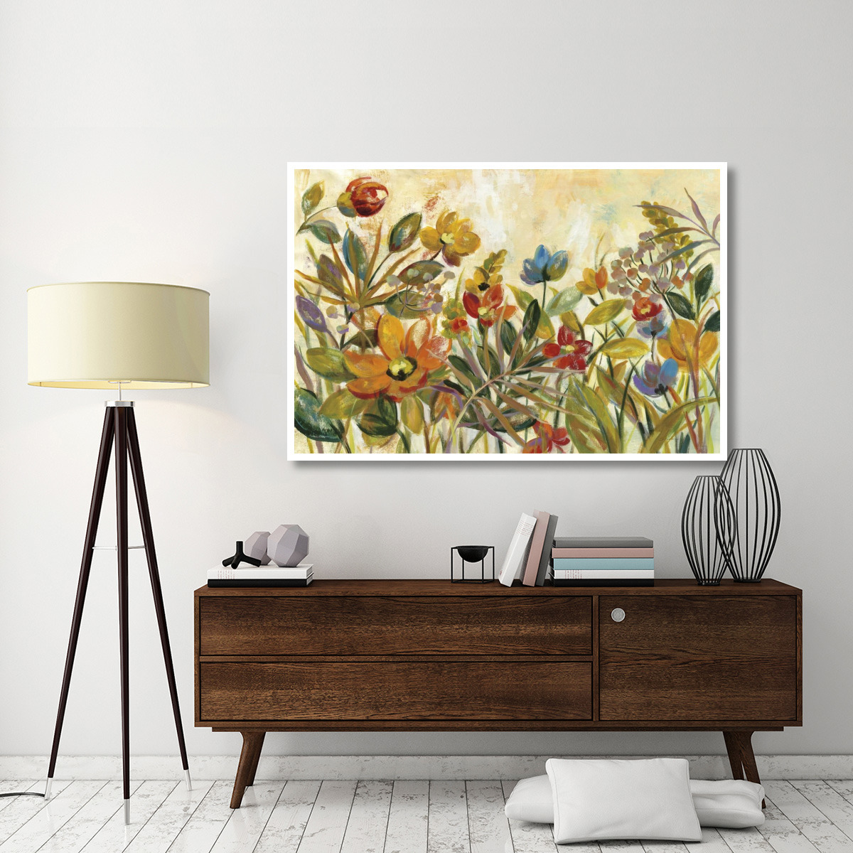 Rain Forest Floral -Paper Art-62&quotx42"