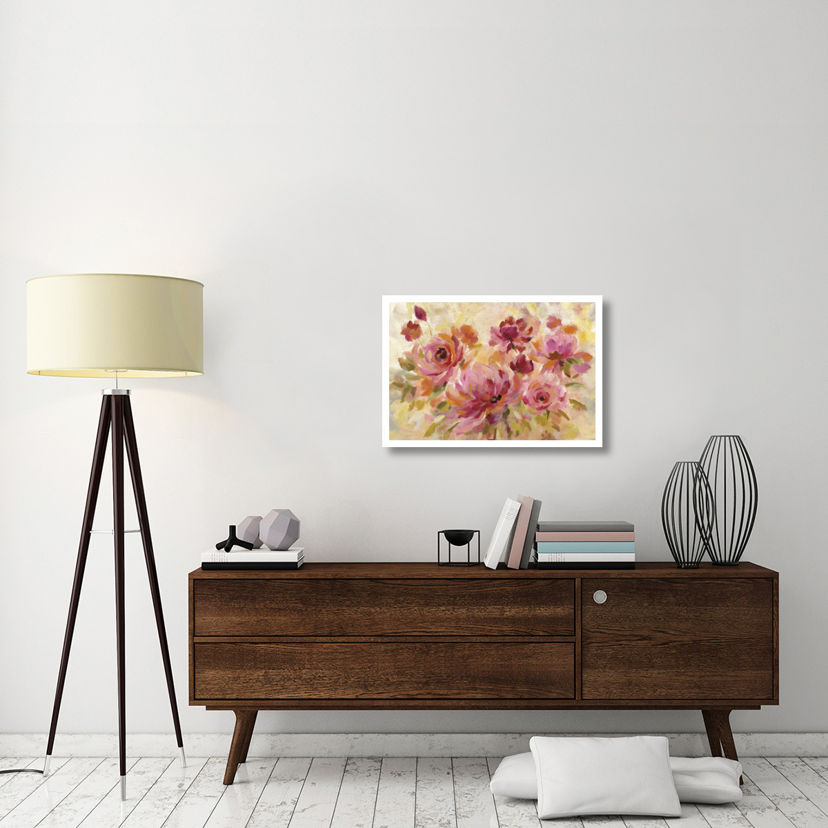 Romantic Bouquet Crop -Paper Art-32&quotx22"