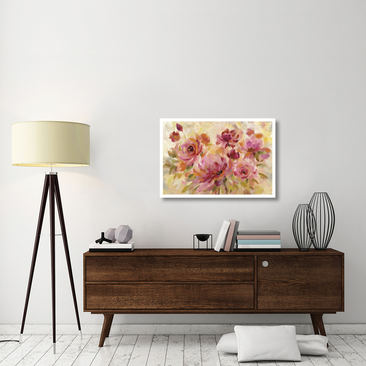 Romantic Bouquet Crop -Paper Art-38&quotx26"