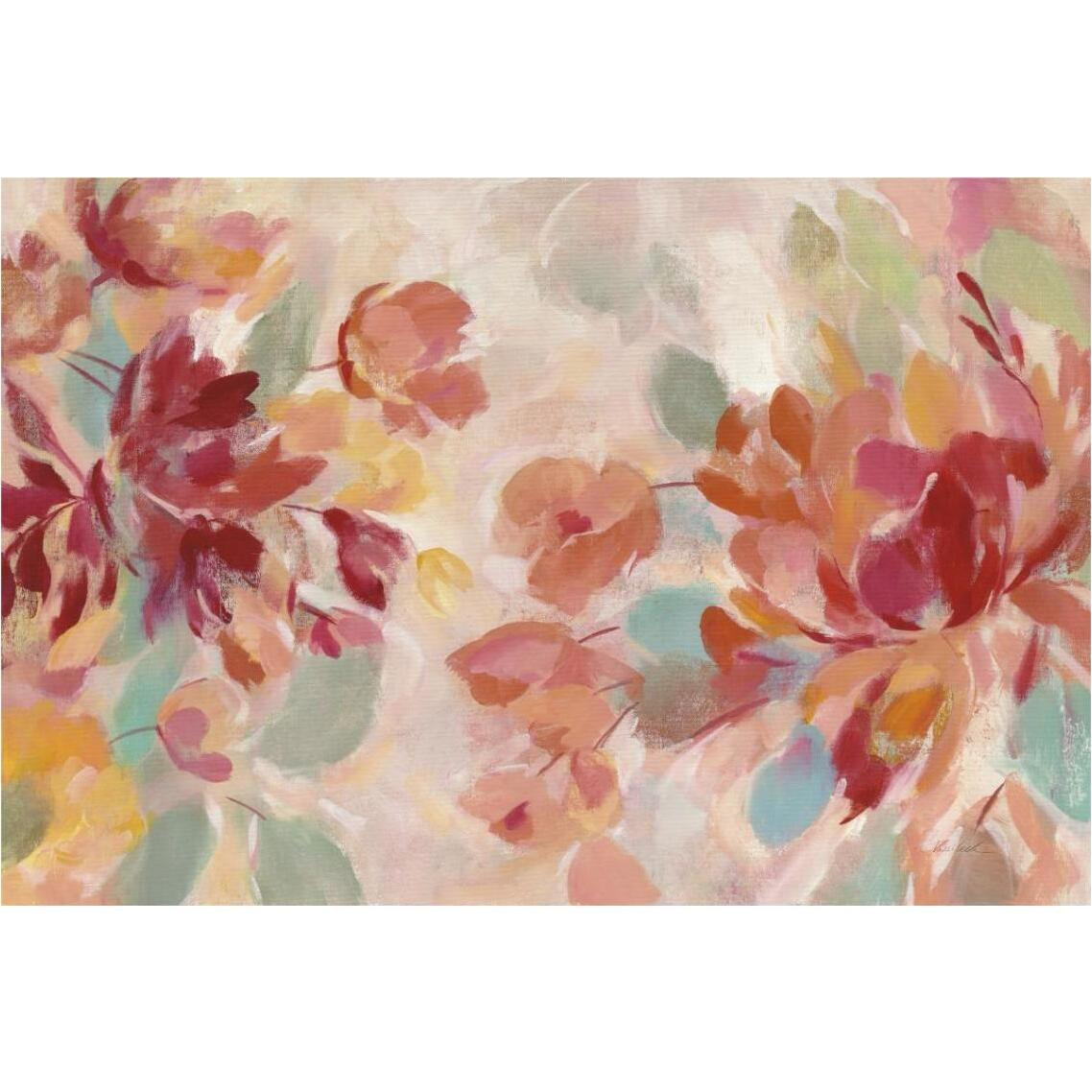 Spring Galore I -Paper Art-38&quotx26"