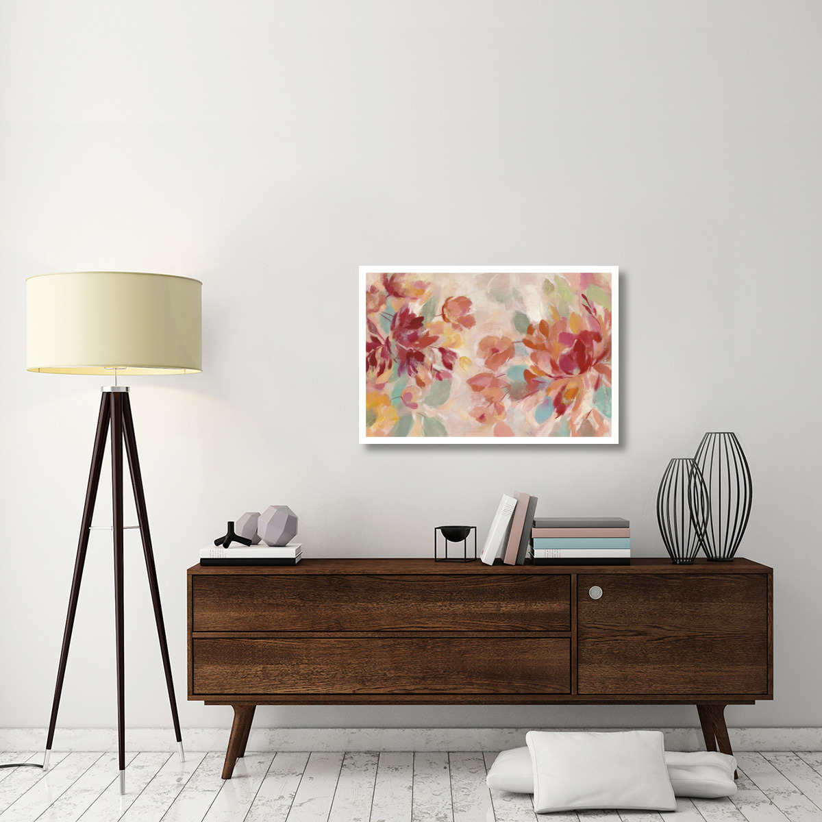 Spring Galore I -Paper Art-38&quotx26"