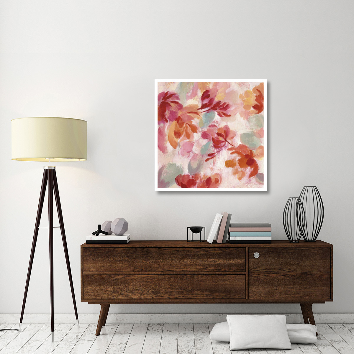 Spring Galore II -Paper Art-38&quotx38"