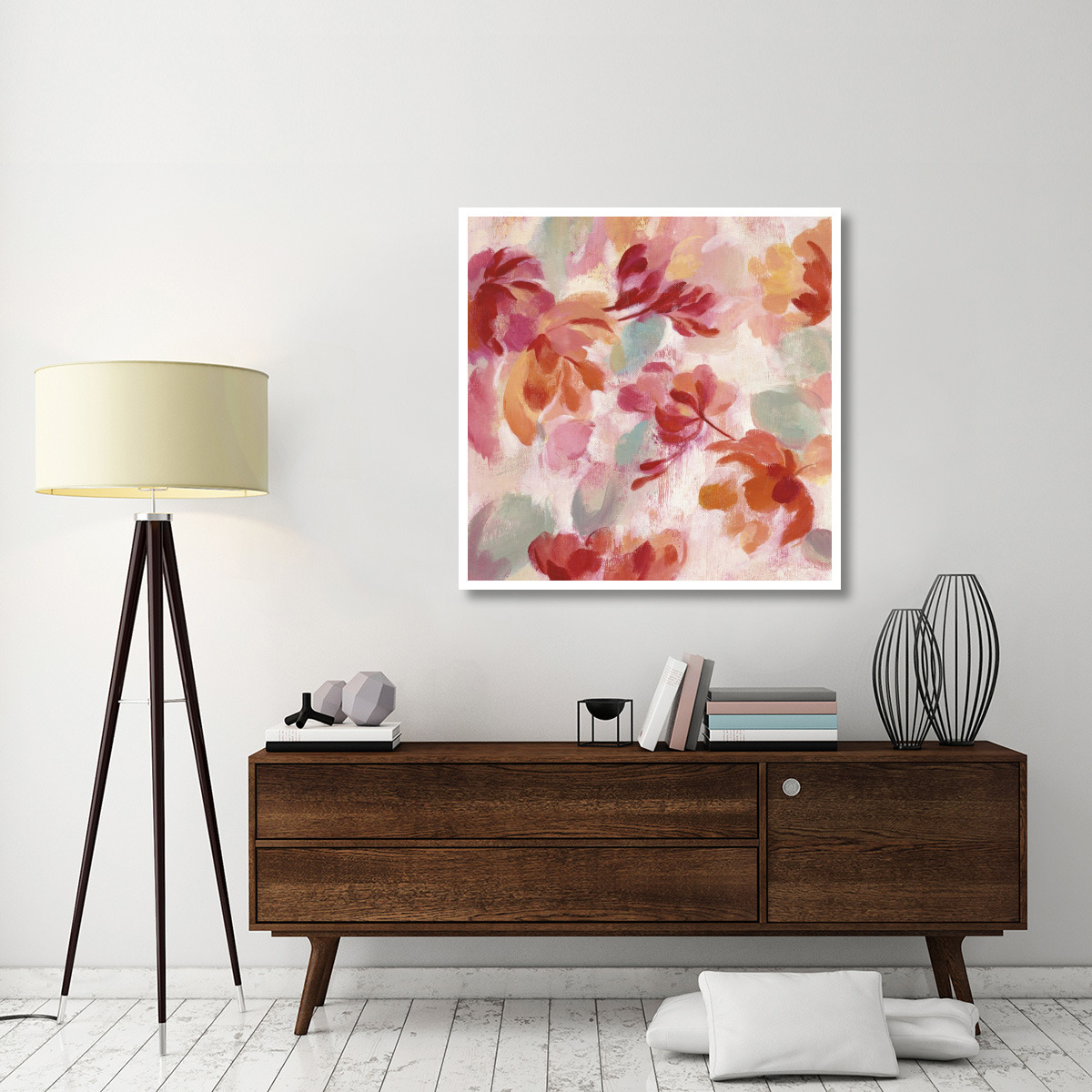 Spring Galore II -Paper Art-42&quotx42"