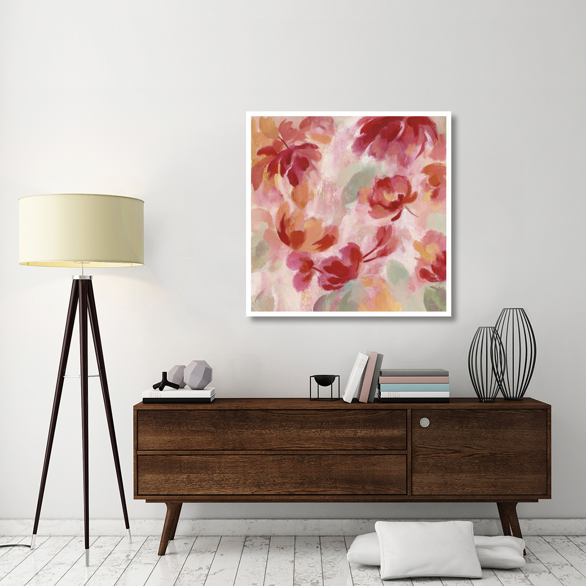 Spring Galore III -Paper Art-42&quotx42"
