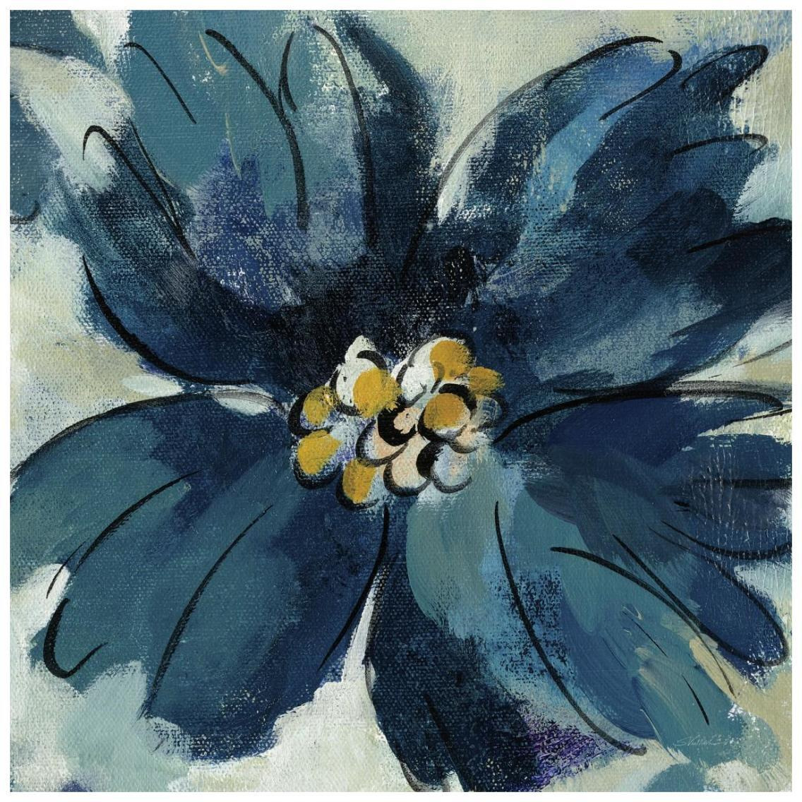 Inky Floral II -Paper Art-26&quotx26"