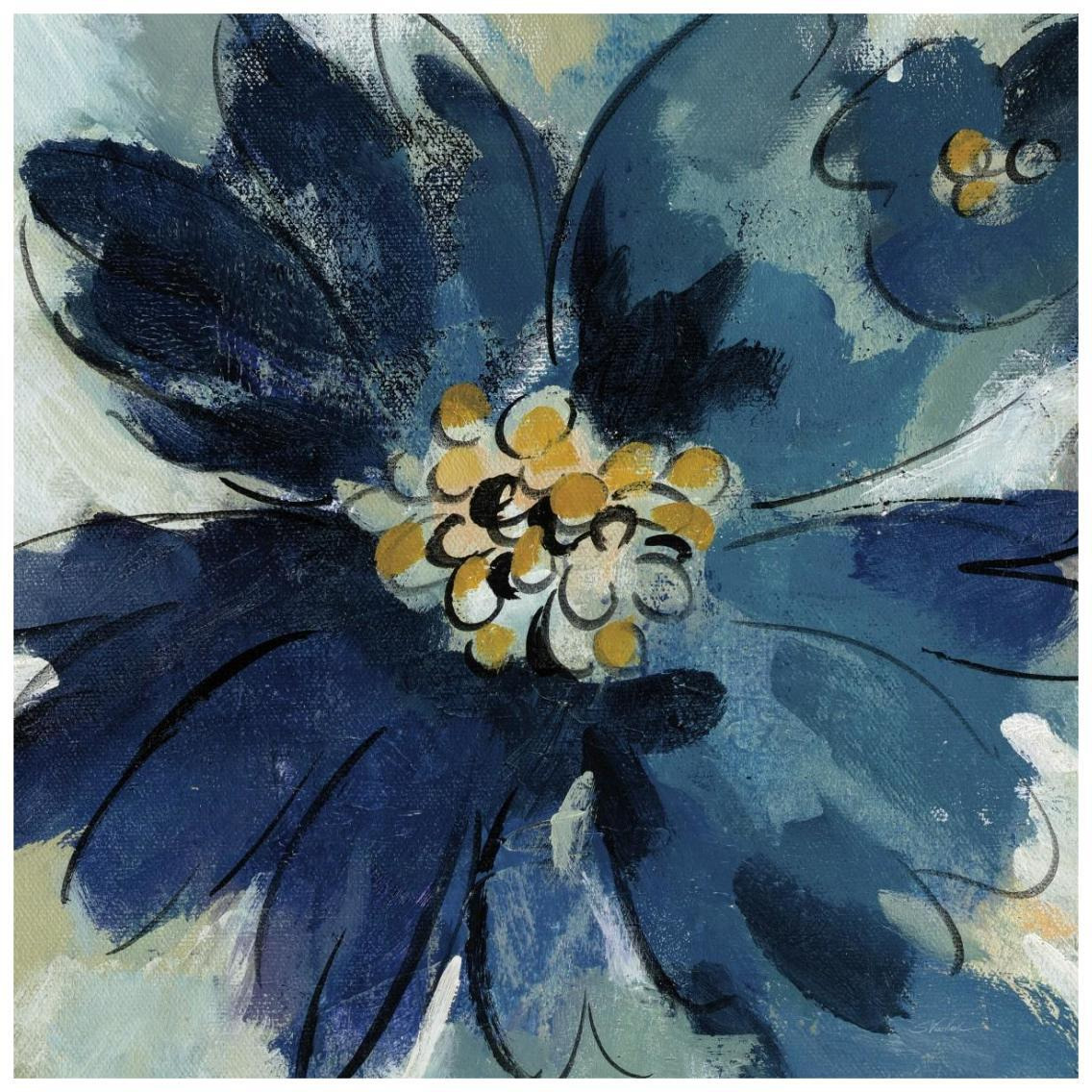 Inky Floral III -Paper Art-26&quotx26"