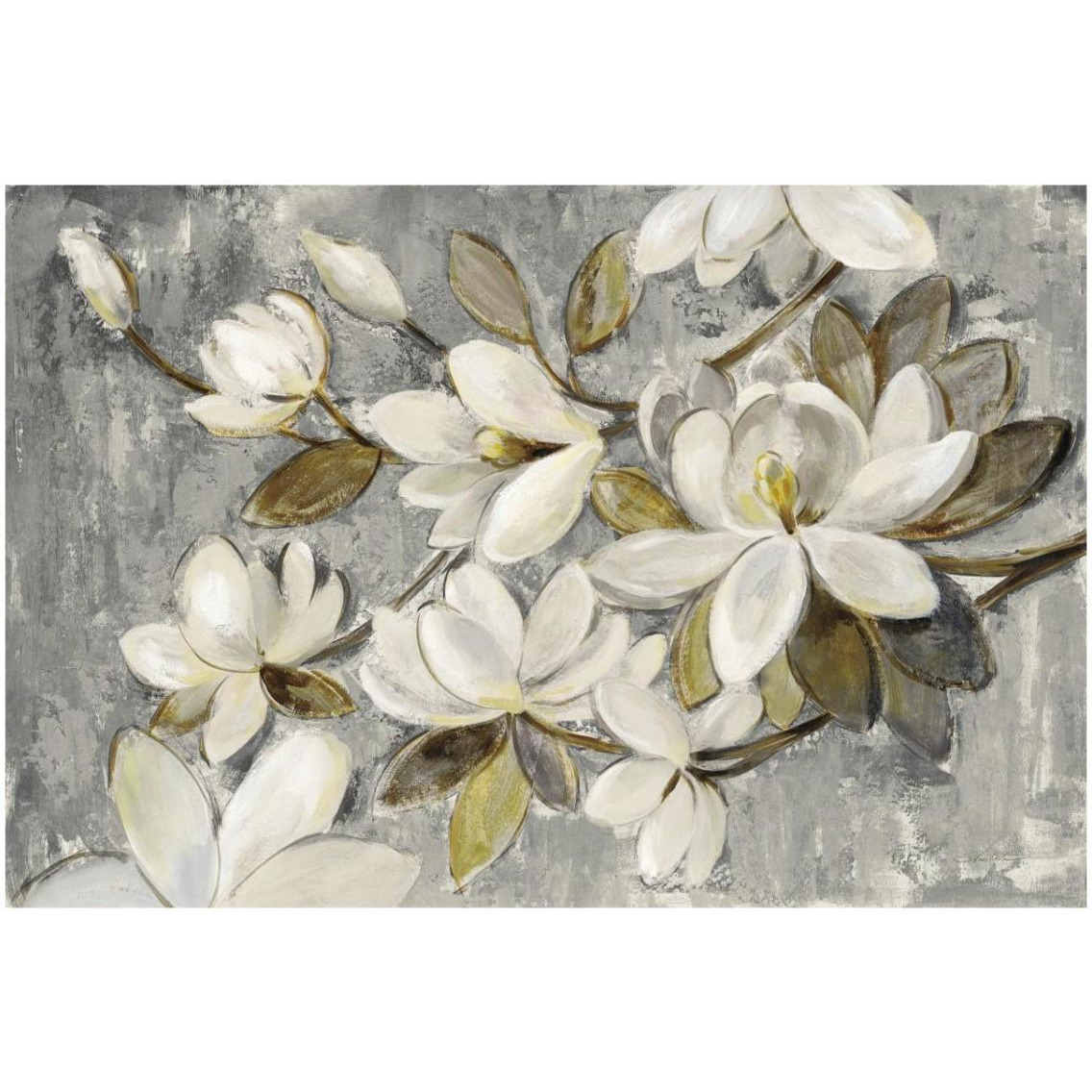 Magnolia Simplicity Neutral Gray -Paper Art-32&quotx22"