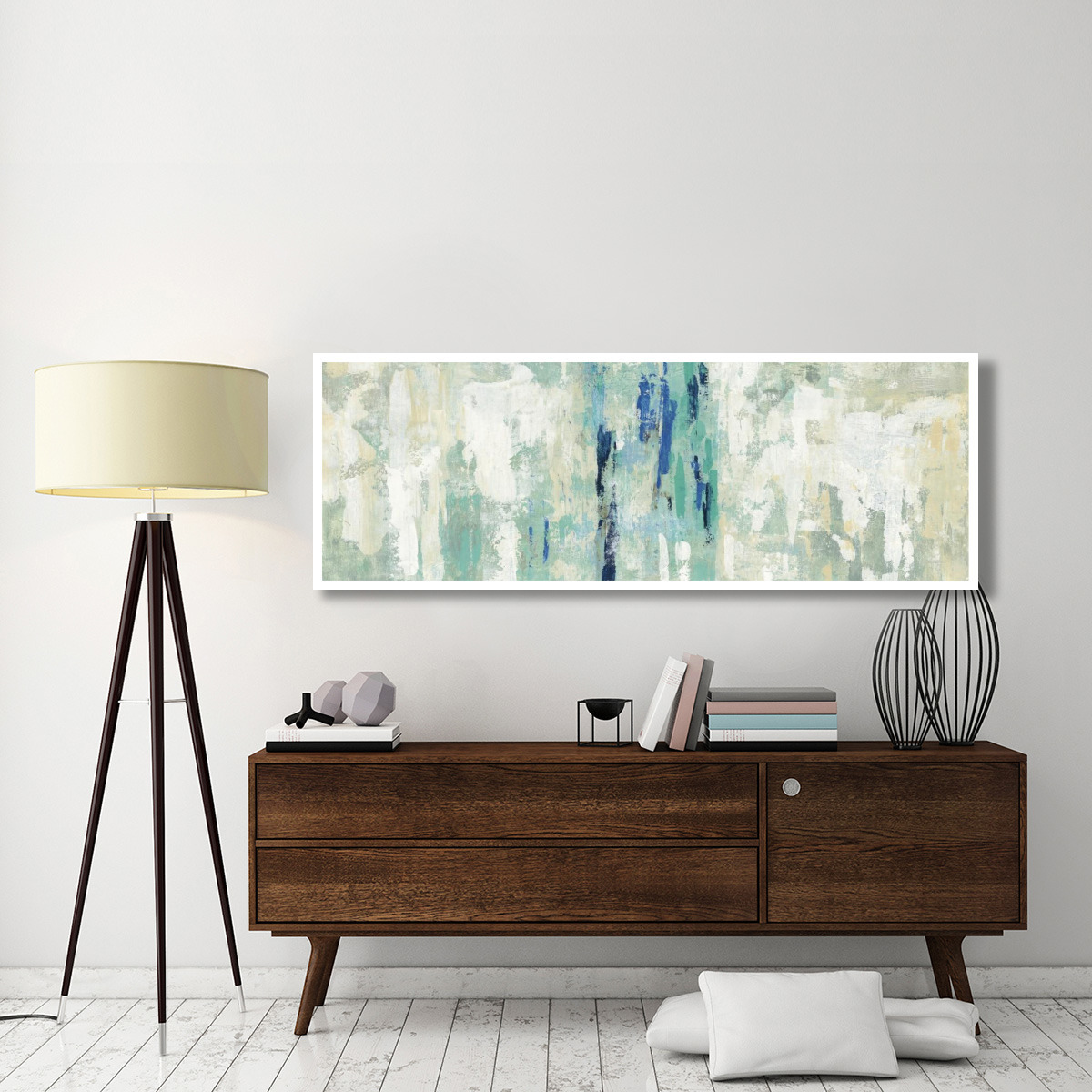 Underwater Reflections VI -Paper Art-74&quotx26"