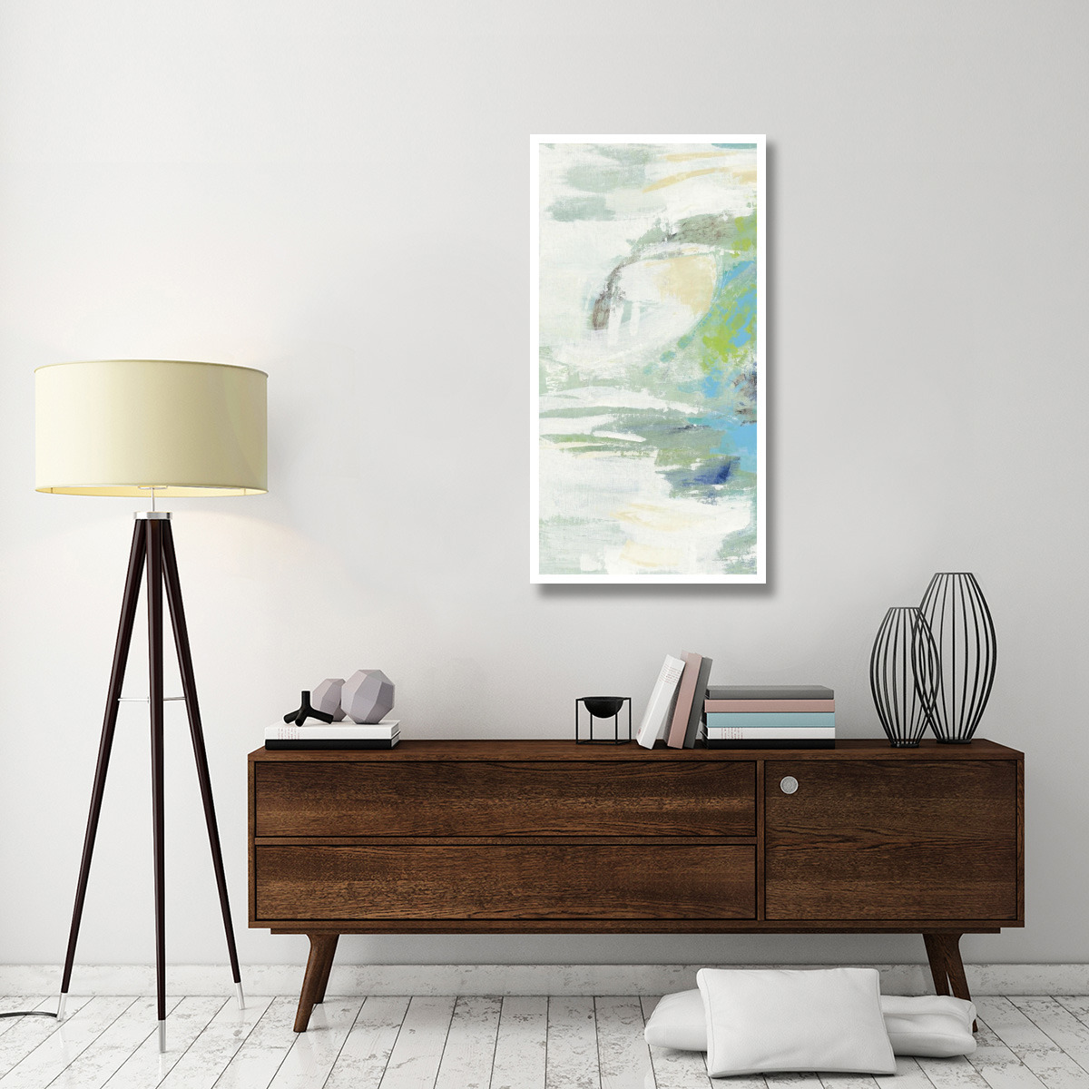 River Whirlpool II -Paper Art-26&quotx50"