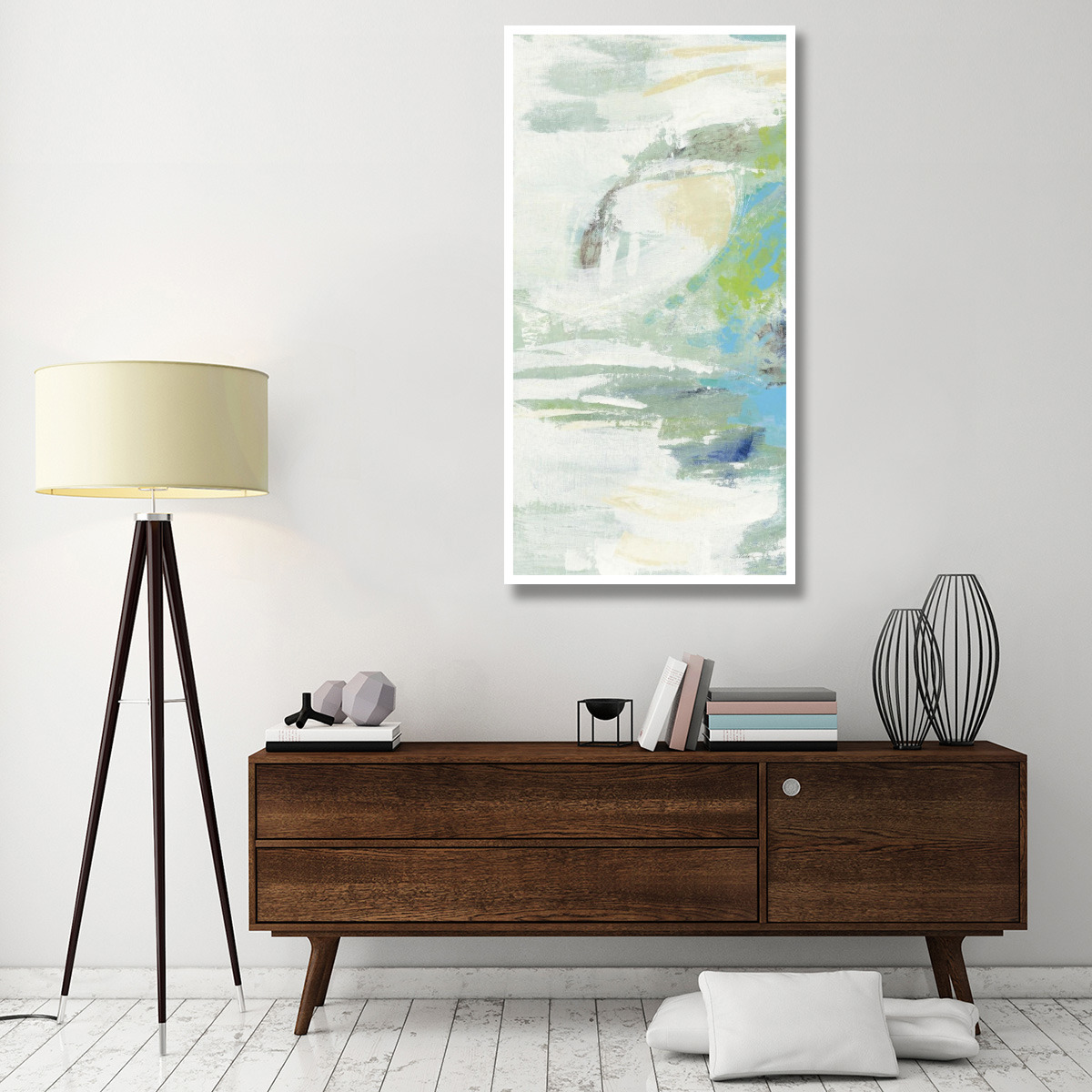 River Whirlpool II -Paper Art-32&quotx62"