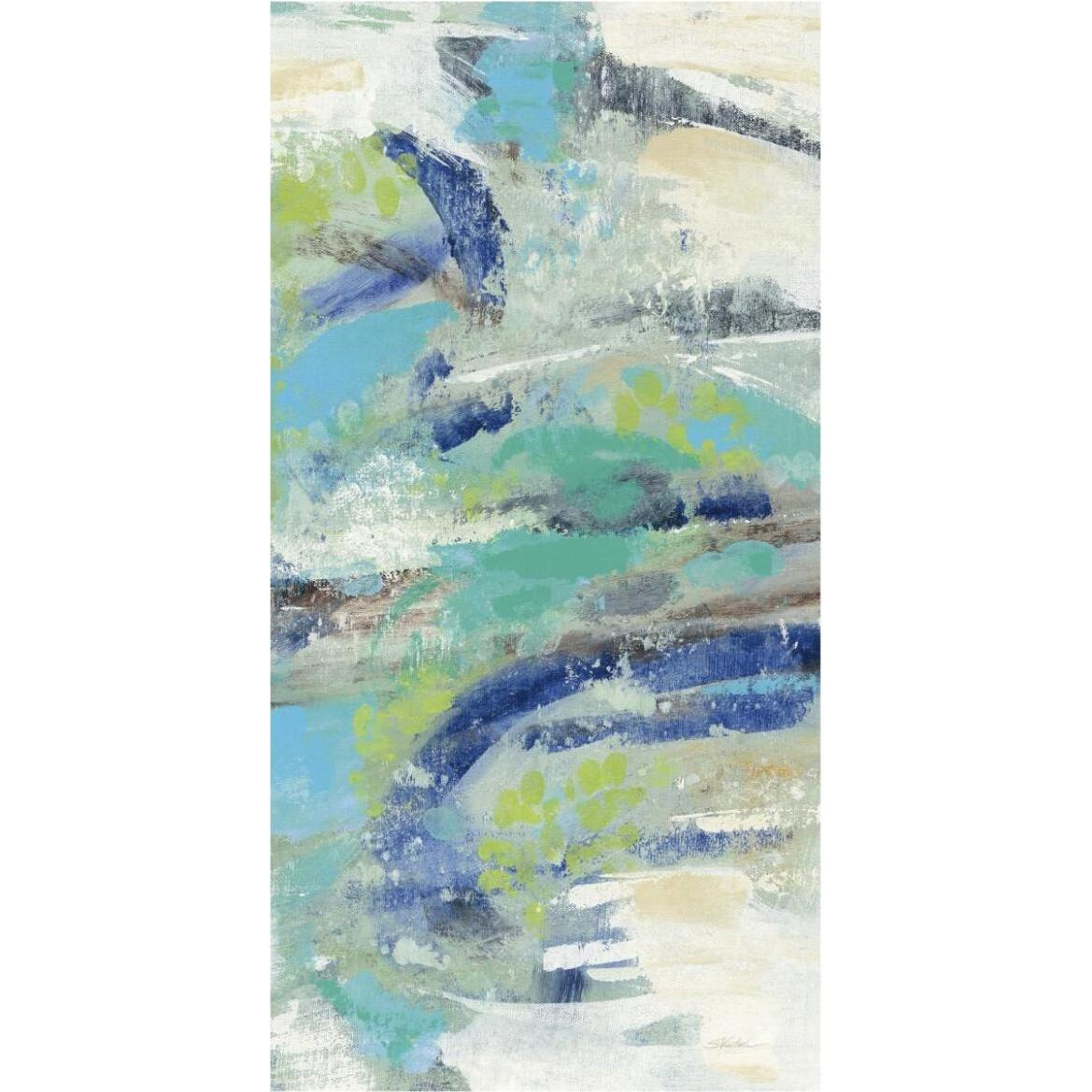 River Whirlpool III -Paper Art-38&quotx74"