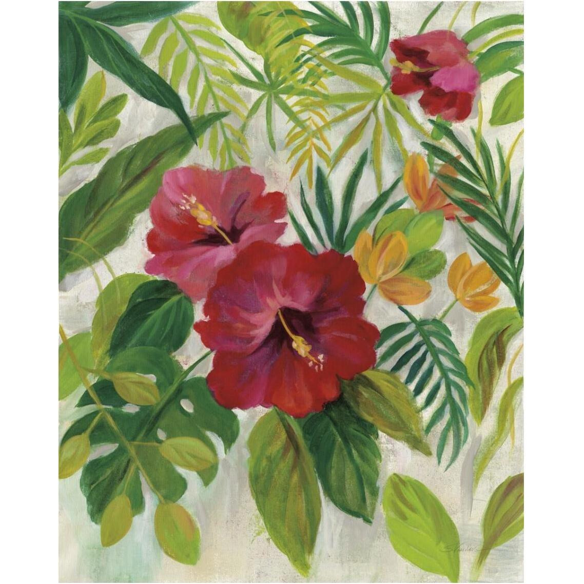 Tropical Jewels I -Paper Art-30&quotx37"