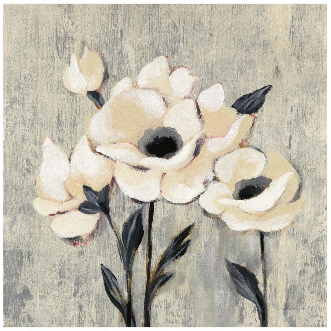 Graphic Floral II -Paper Art-20&quotx20"