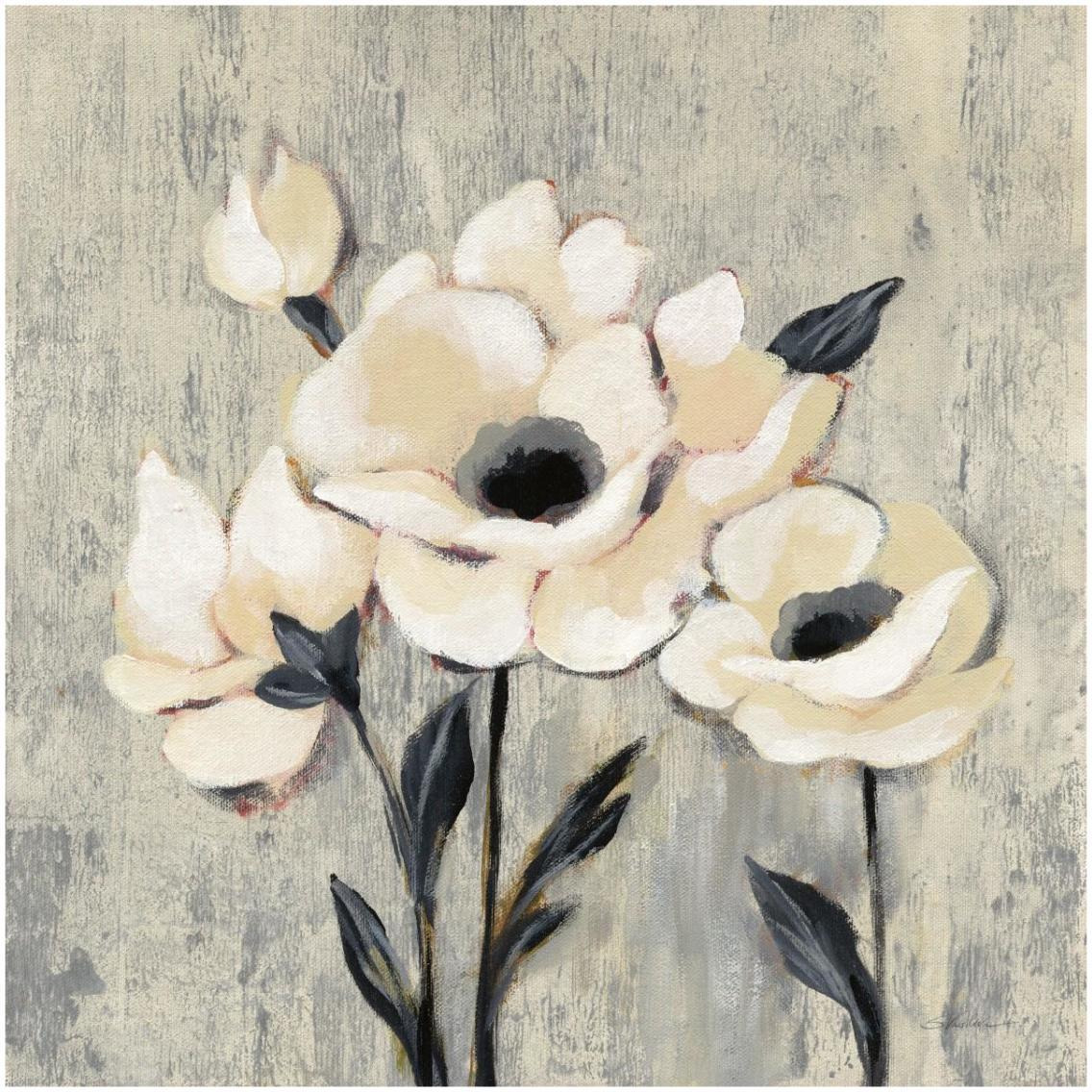 Graphic Floral II -Paper Art-32&quotx32"