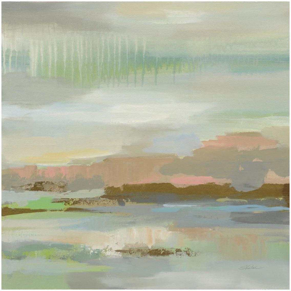 Spring Desert I -Paper Art-32&quotx32"
