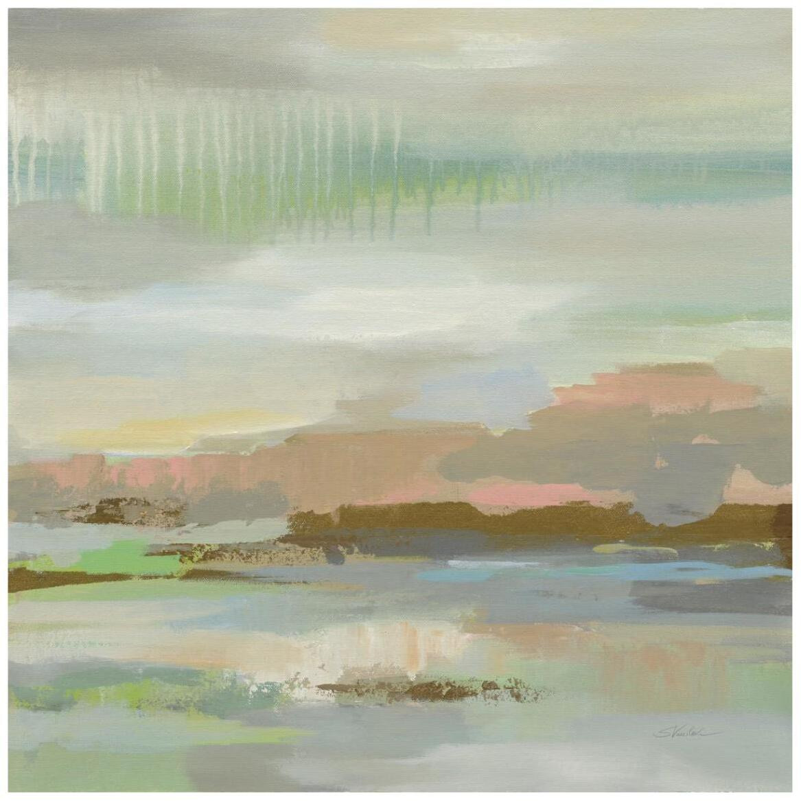 Spring Desert I -Paper Art-42&quotx42"