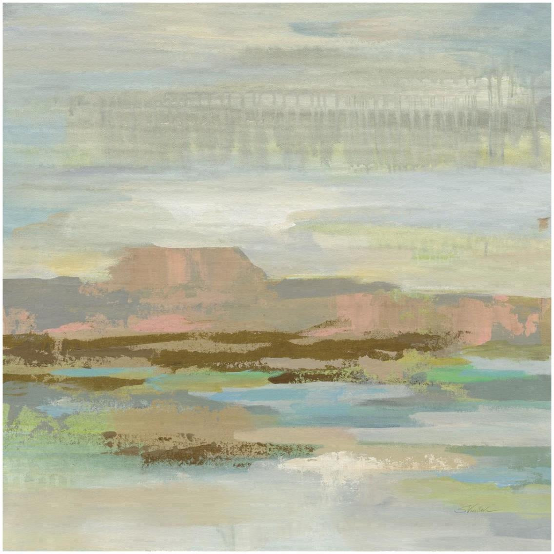 Spring Desert II -Paper Art-32&quotx32"