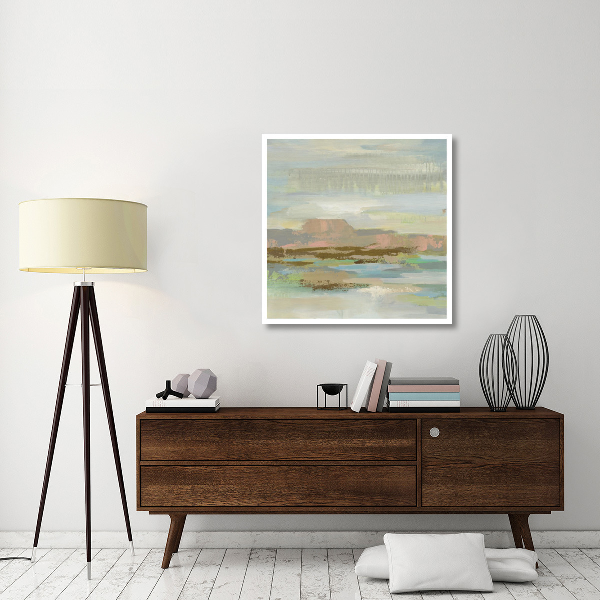 Spring Desert II -Paper Art-38&quotx38"