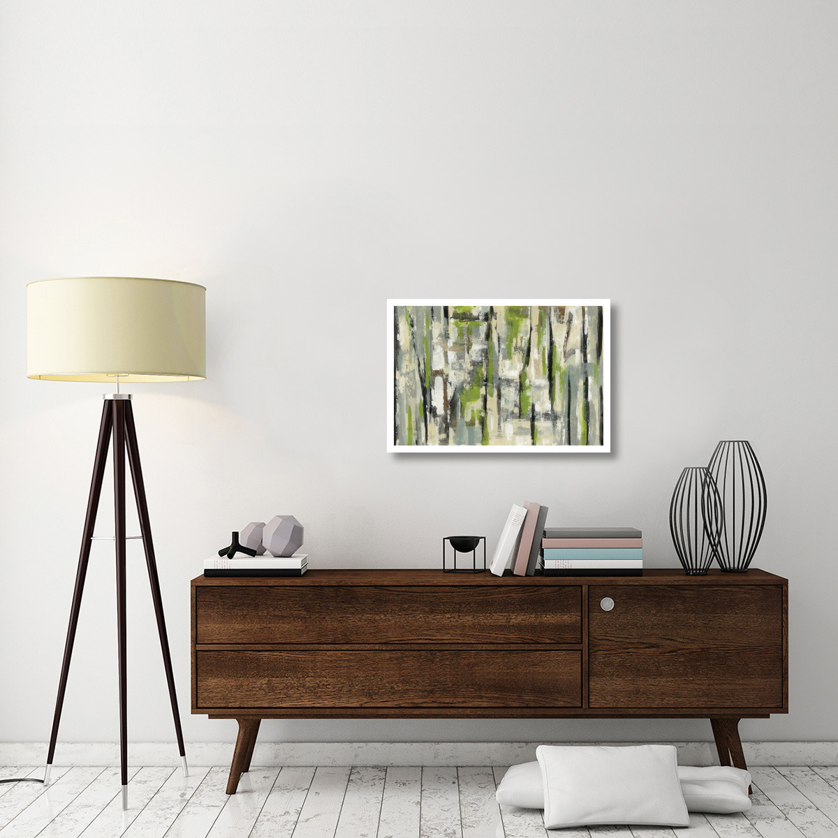 Spring Stripes Crop -Paper Art-32&quotx22"
