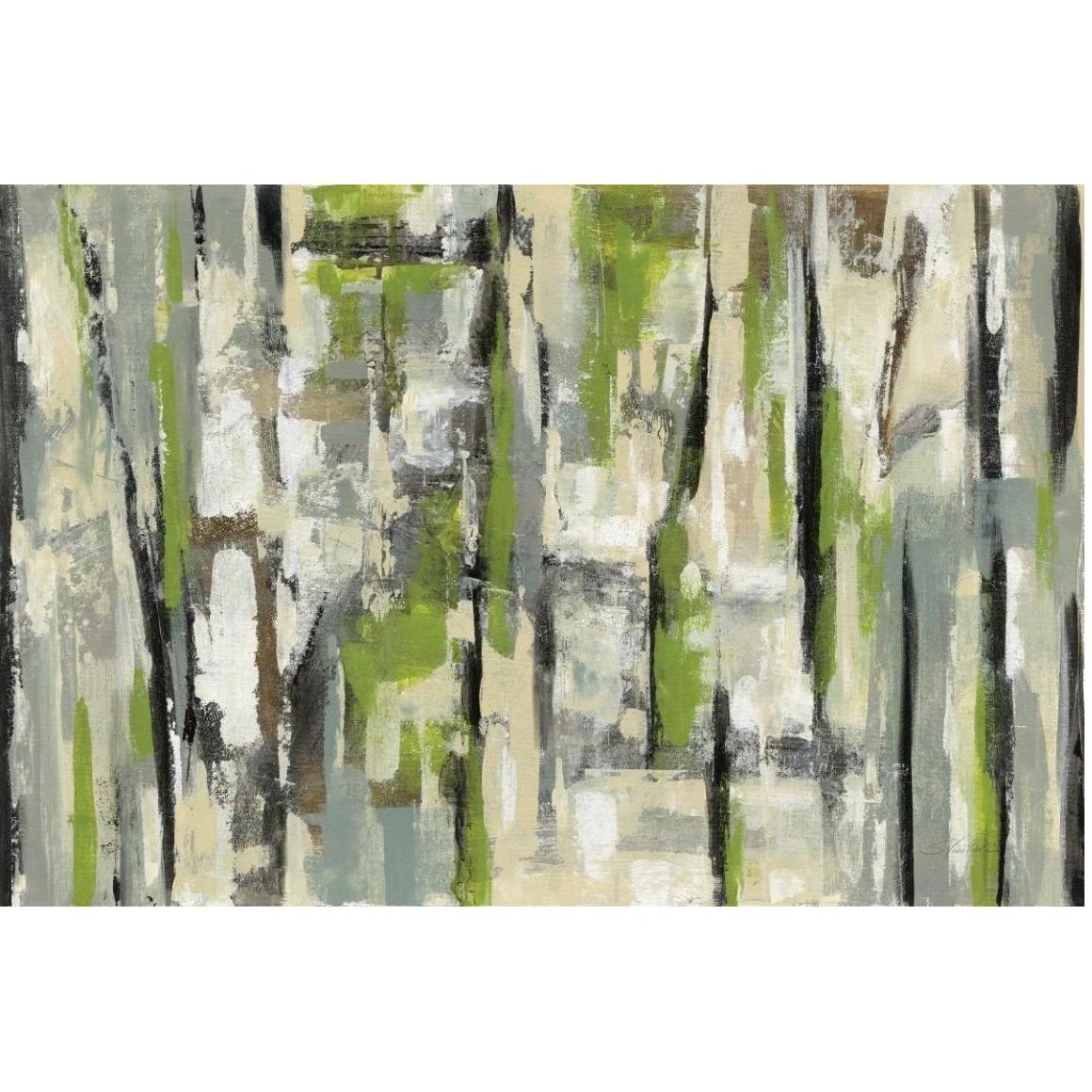 Spring Stripes Crop -Paper Art-50&quotx34"