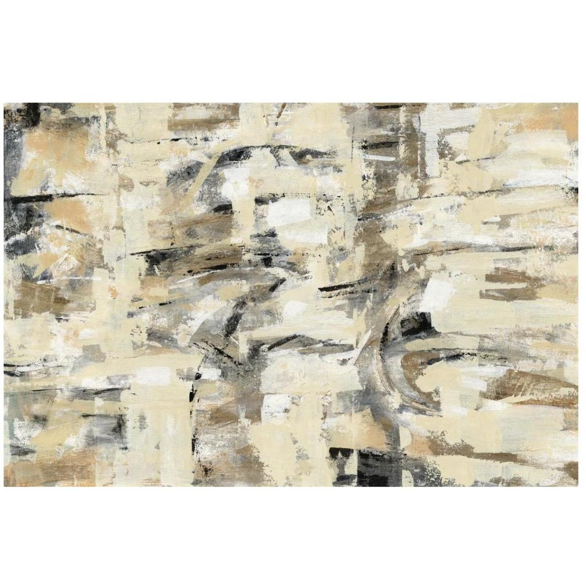 Tone on Tone Crop -Paper Art-20&quotx14"