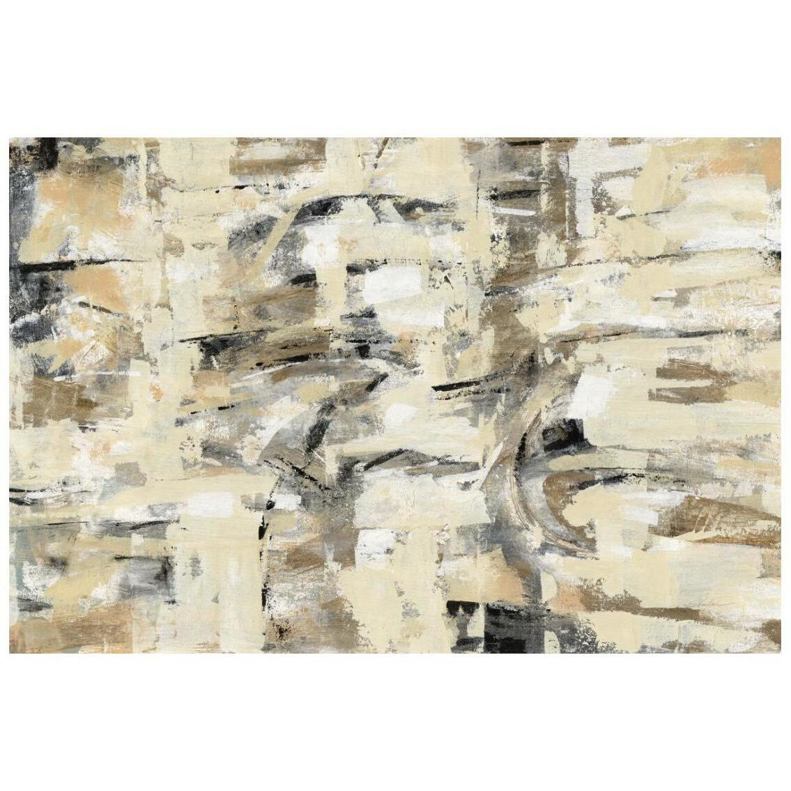 Tone on Tone Crop -Paper Art-26&quotx18"
