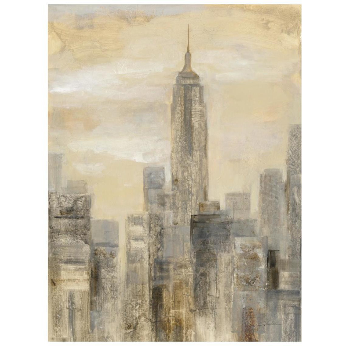 City Blocks II -Paper Art-20&quotx26"