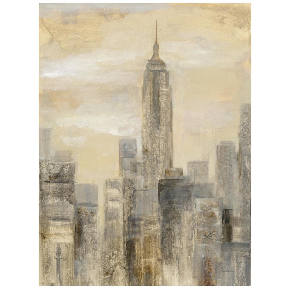 City Blocks II -Paper Art-32&quotx42"