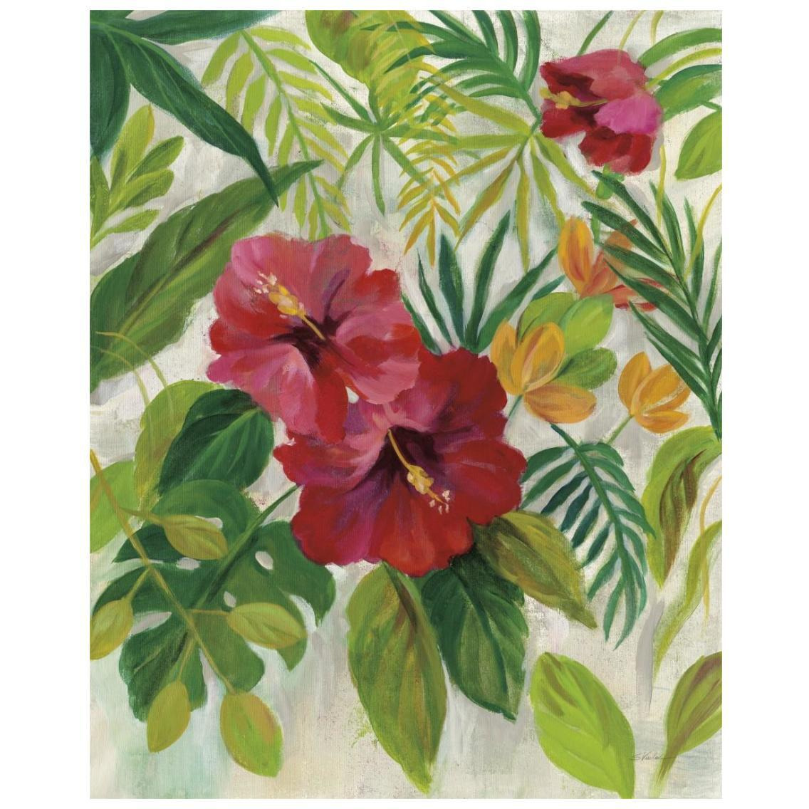 Tropical Jewels I v2 Crop -Paper Art-22&quotx26"