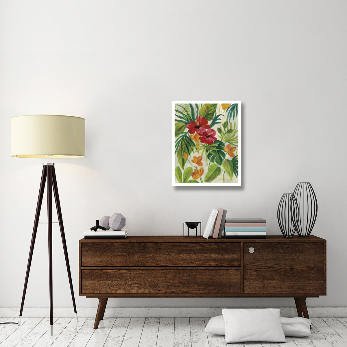 Tropical Jewels II v2 Crop -Paper Art-24&quotx30"